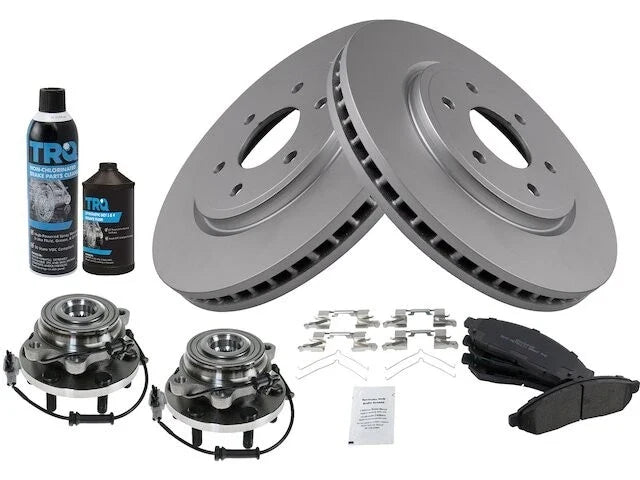 Front Brake Pad, Rotor & Wheel Hub Kit for Suzuki Equator (2009–2012) DX945DW