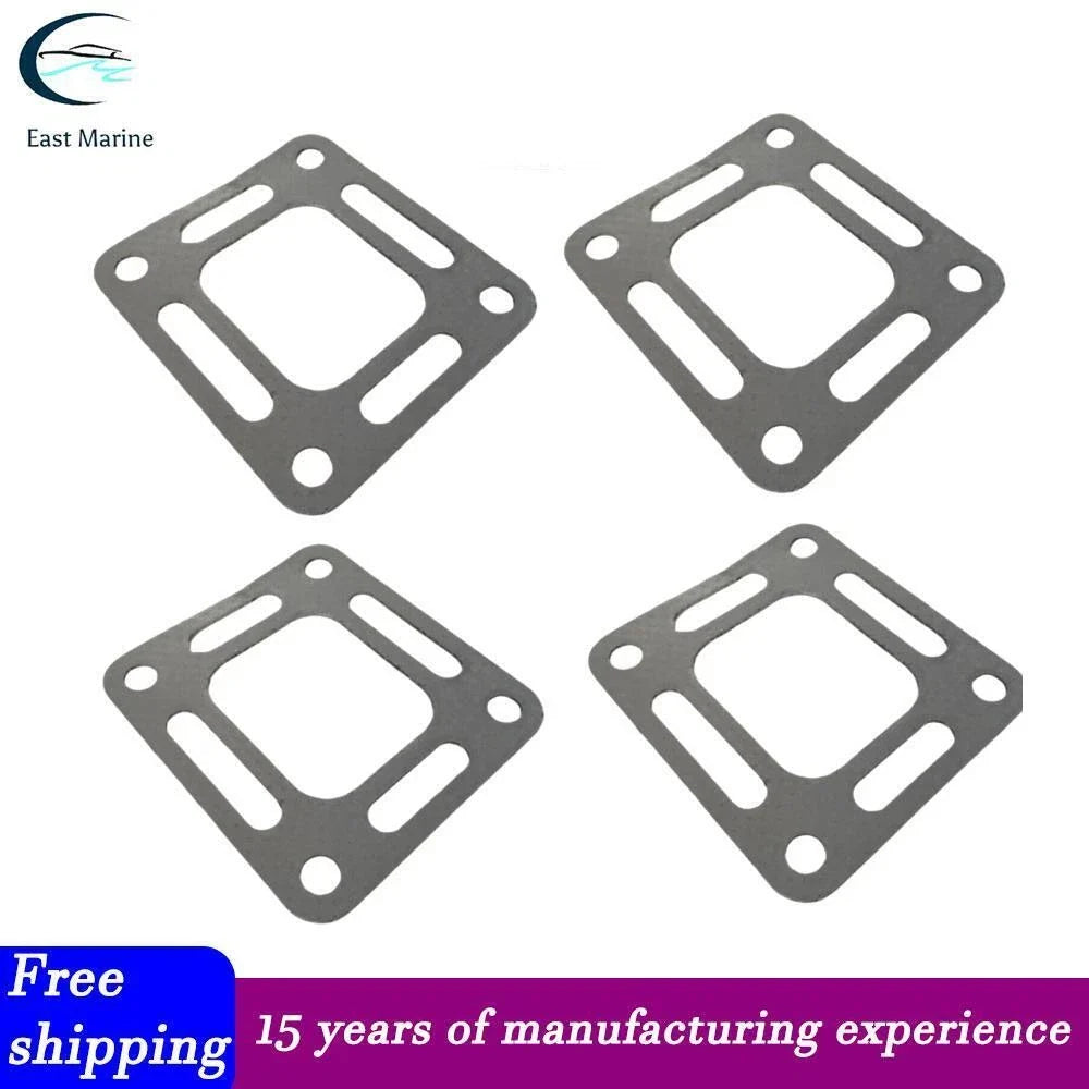 4 Elbow Gaskets for Mercruiser 4.3 5.0 5.7 454 502 Manifold Riser