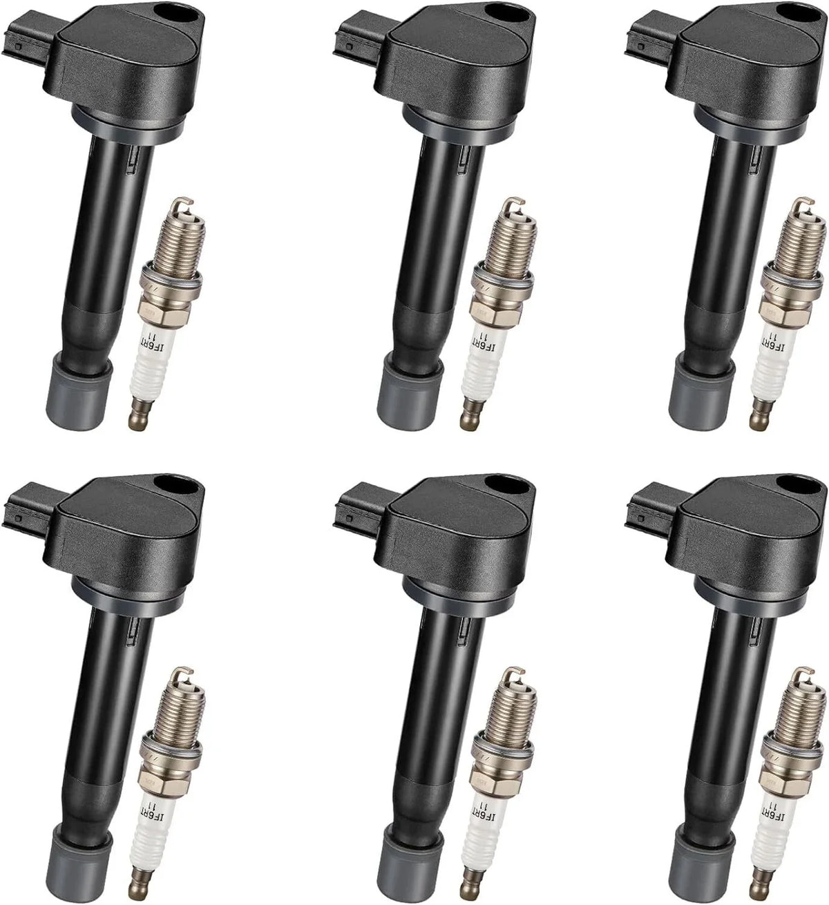 Set of 6 Coils and Iridium Plugs for 2006-2009 MDX Ridgeline TL