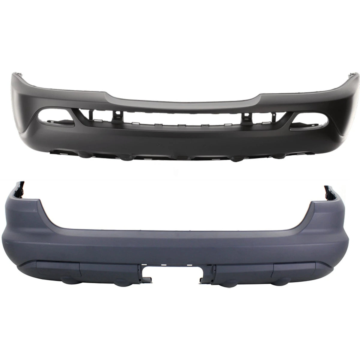 Set of 2 Bumper Covers for MB Mercedes ML Class ML500 ML350 (2000–2005)