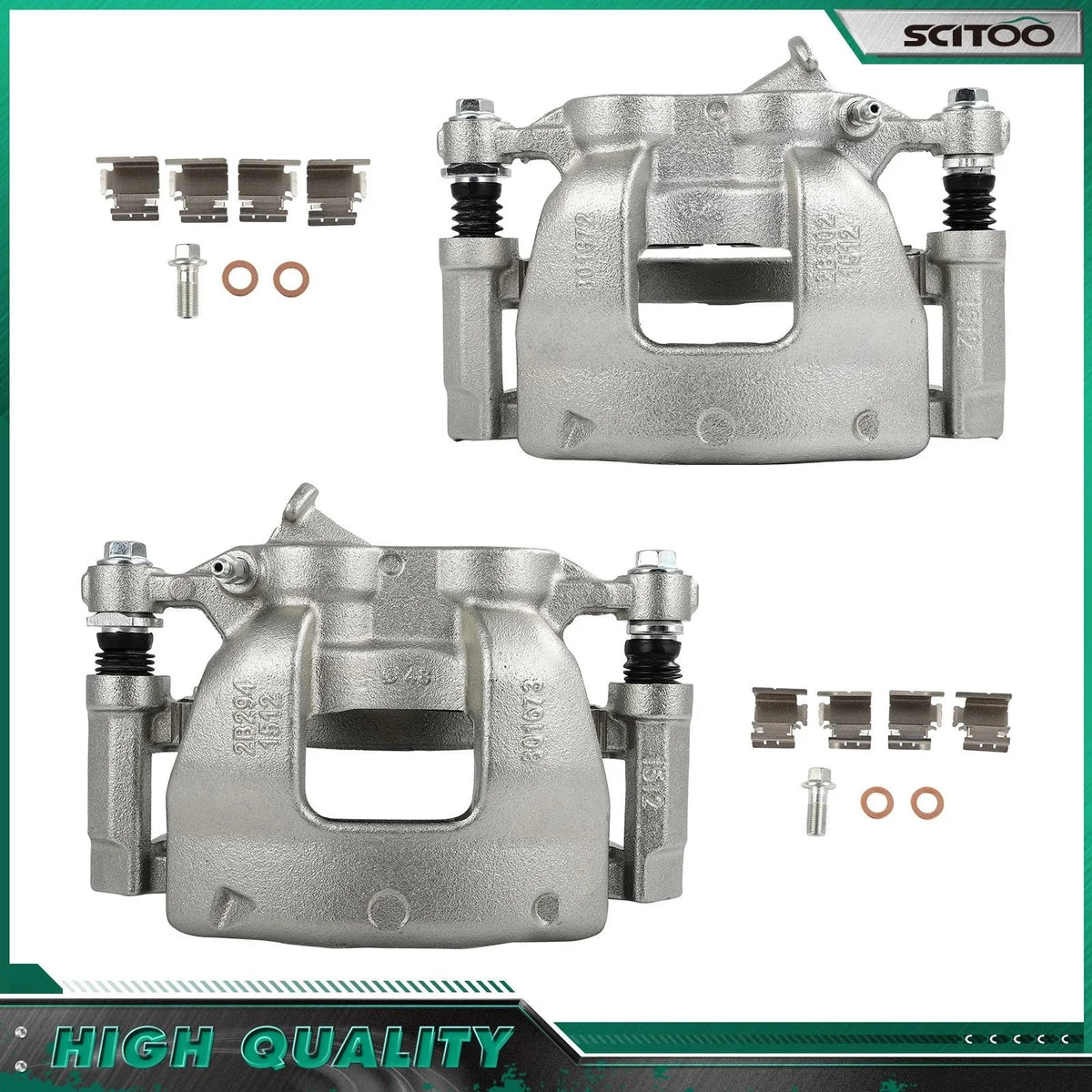 Calipers for Front Brakes with Bracket for Ford Transit-150 250 350 2015-2019
