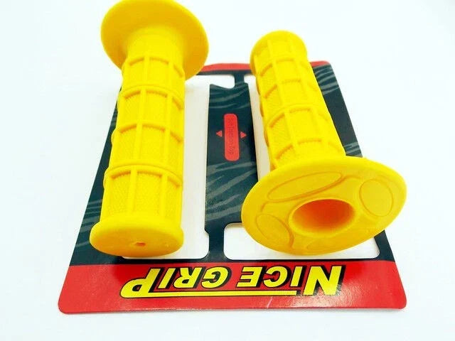 Left & Right Yellow Hand Grip Set for KTM 175