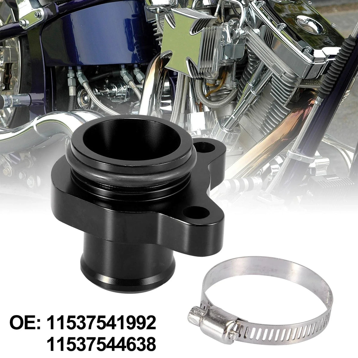Water Hose Fitting Replacement Set for BMW 325i 335i 525i (2006–2013) 11537541992 747709943589