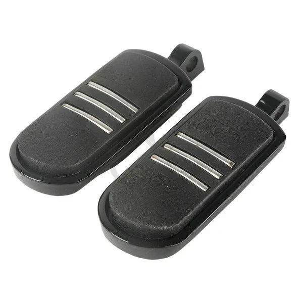 Pegstreamliner Black Footpegs for Electra Glide & Road King