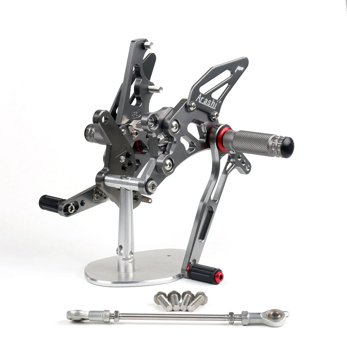 Rearset Foot Pegs in Gray for YZF R25 (2015-2019)