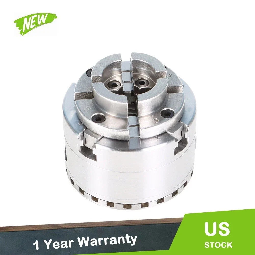 Self-Centering 4-Jaw Lathe Chuck 2.75" (1" x 8TPI) for Lathes