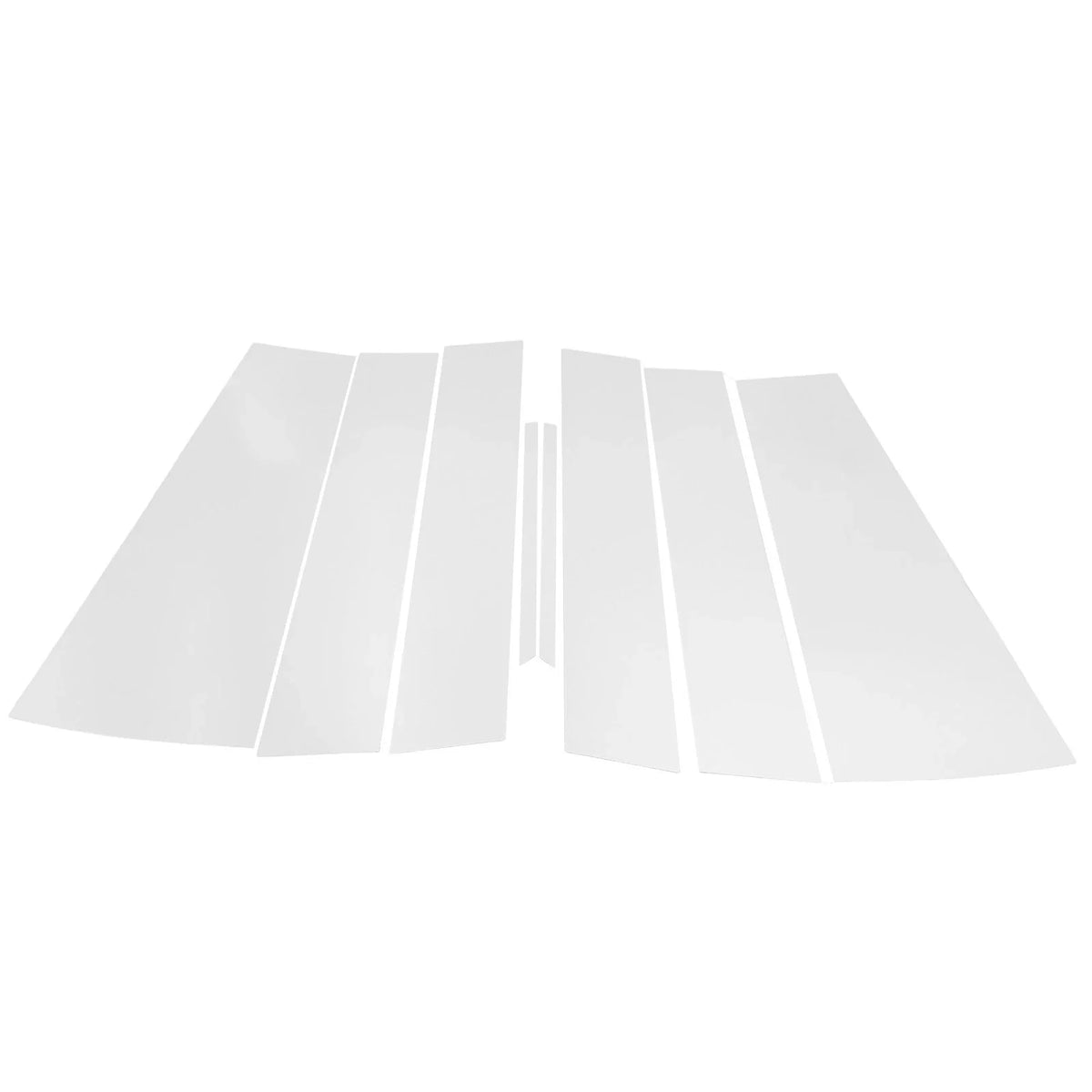 Set of 8 Door Pillar Window Trim for Honda Odyssey (2018–2023) Chrome