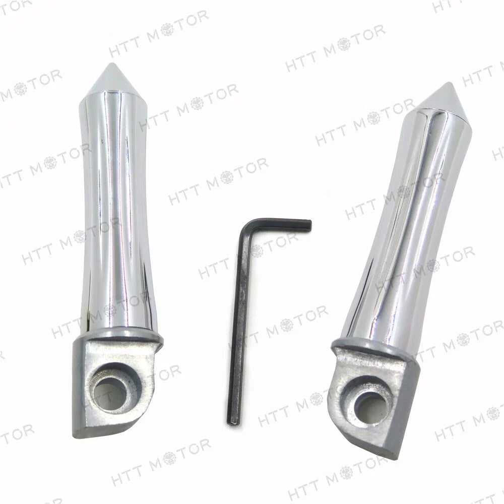 Chrome Footpegs for ZX750 Ninja (1987–1995) & ZX-9R (1994–1998)