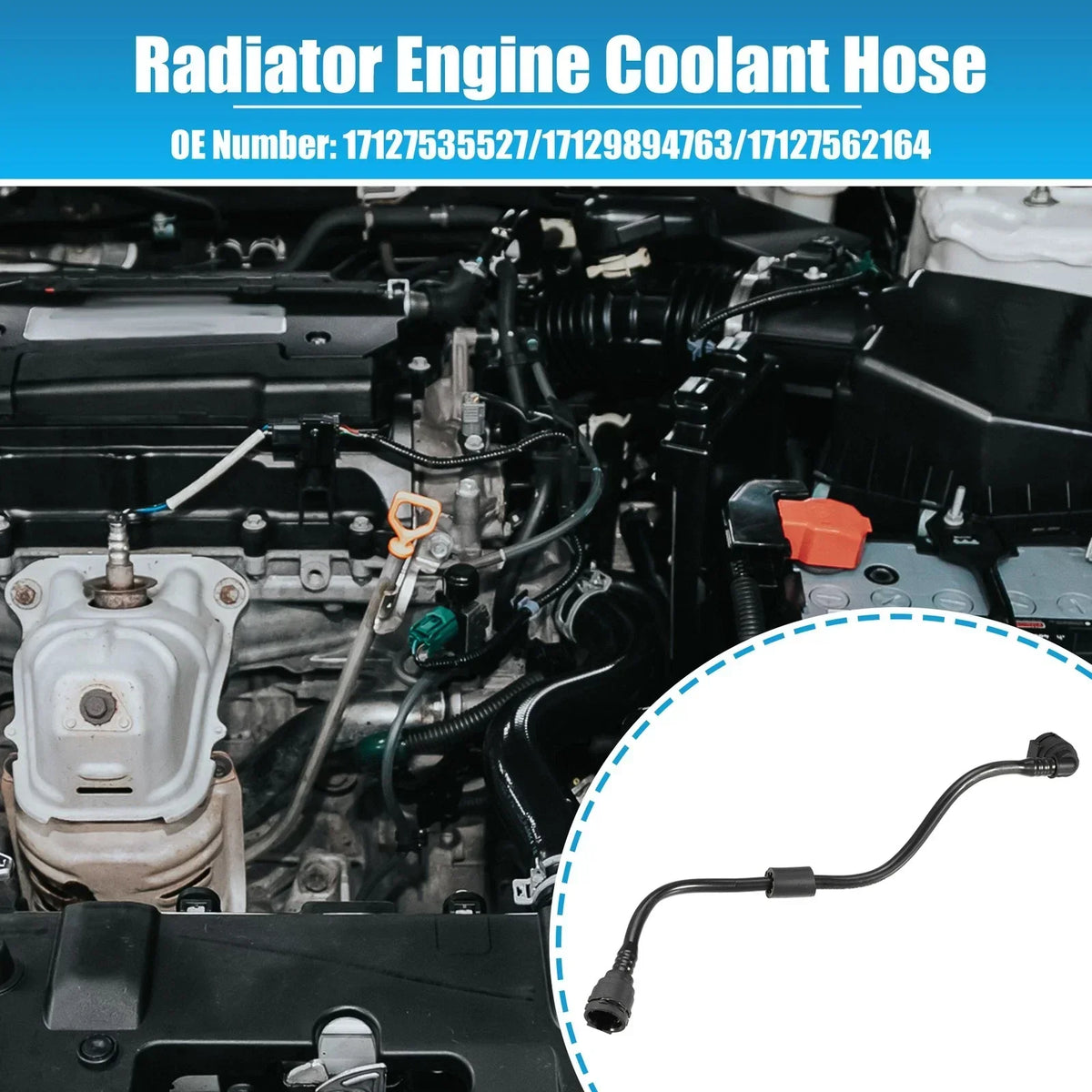2.0L Radiator Hose for BMW X4 XDrive30i Coolant Vent