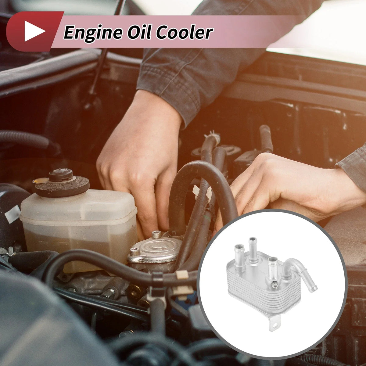 Engine Oil Cooler for Audi Q7 (2007–2009) No. 7L6203491D