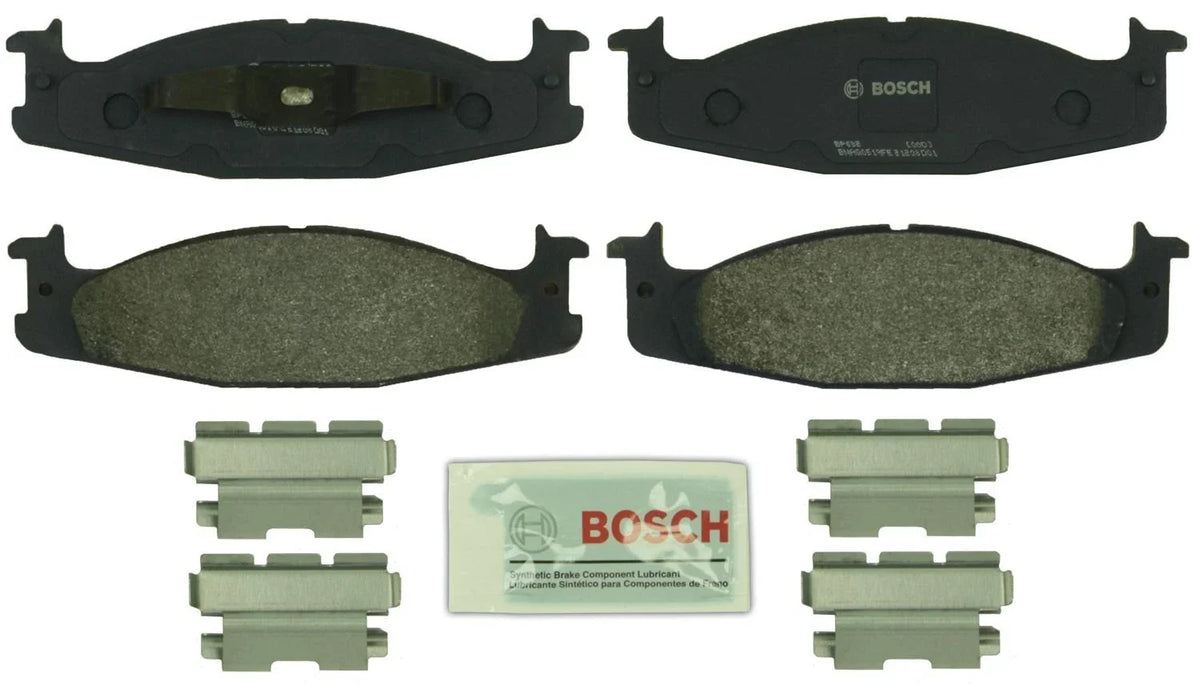 Bosch Front QuietCast Brake Pads with Hardware for