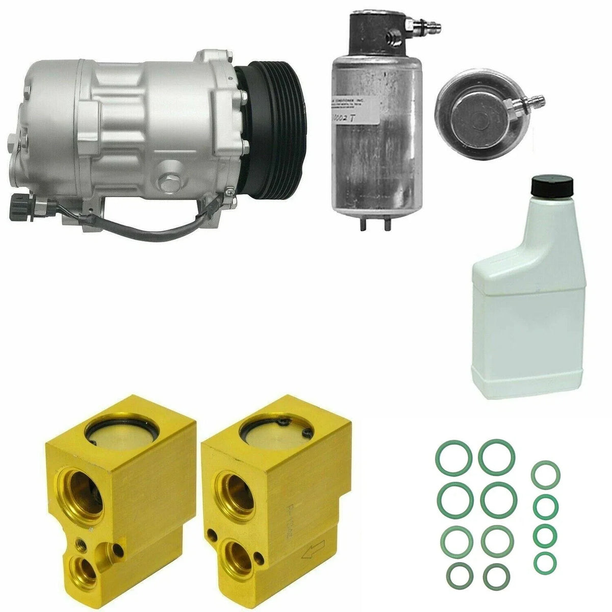 A/C Compressor Kit Replacement for Volkswagen Cabrio (1995–2002)