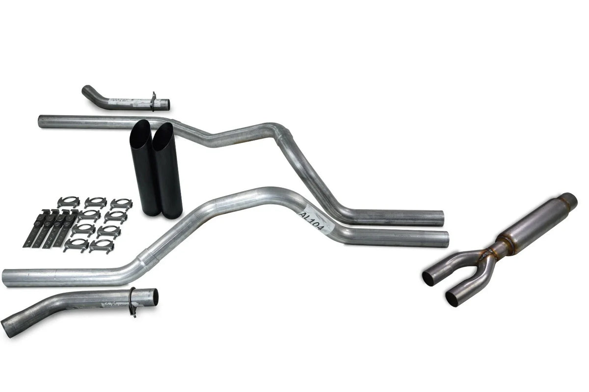 2.5" Exhaust Kit with Black Tips for Ford F-150 (2004–2014) - Glasspack Design