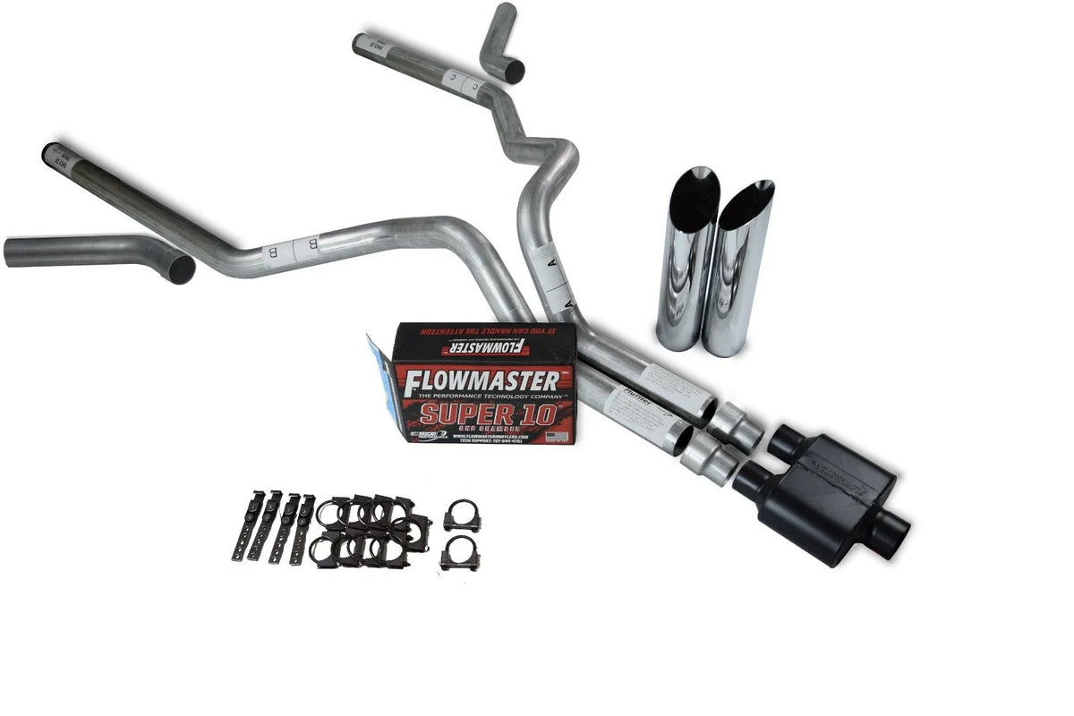 3" Dual Exhaust System for 1987–1997 Ford F-150 - Flowmaster Super 10