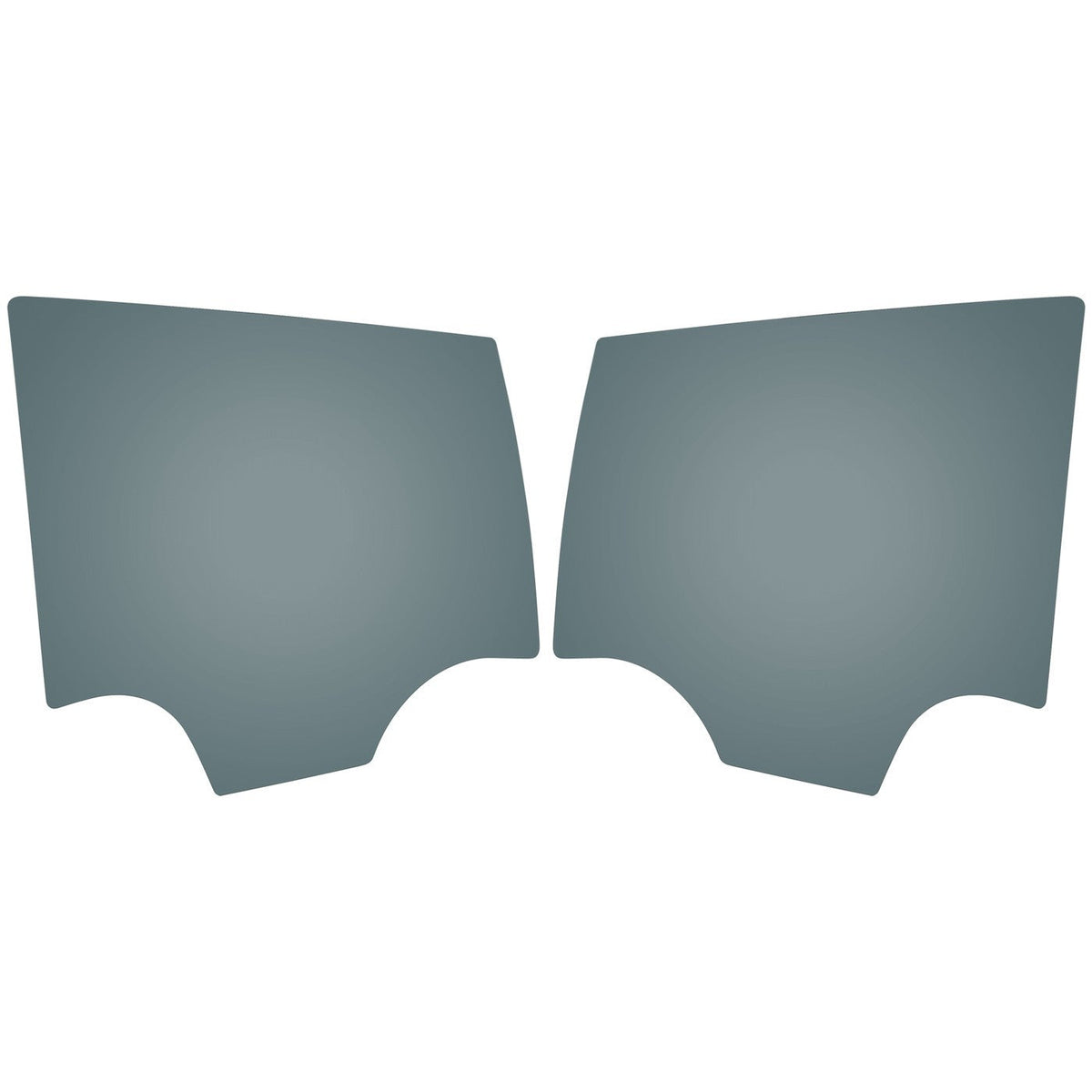 Rear Door Glass Pair for GMC Terrain