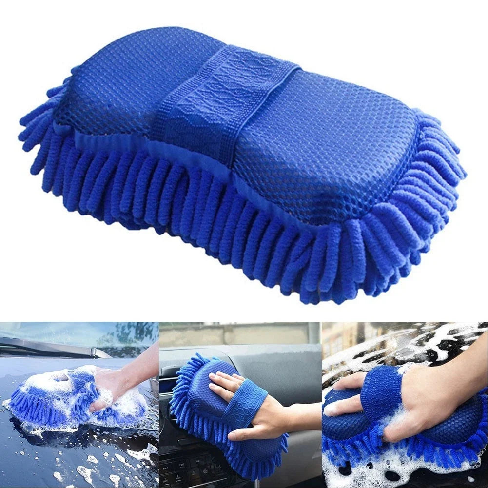 Microfiber Cleaning Sponge for Auto Care