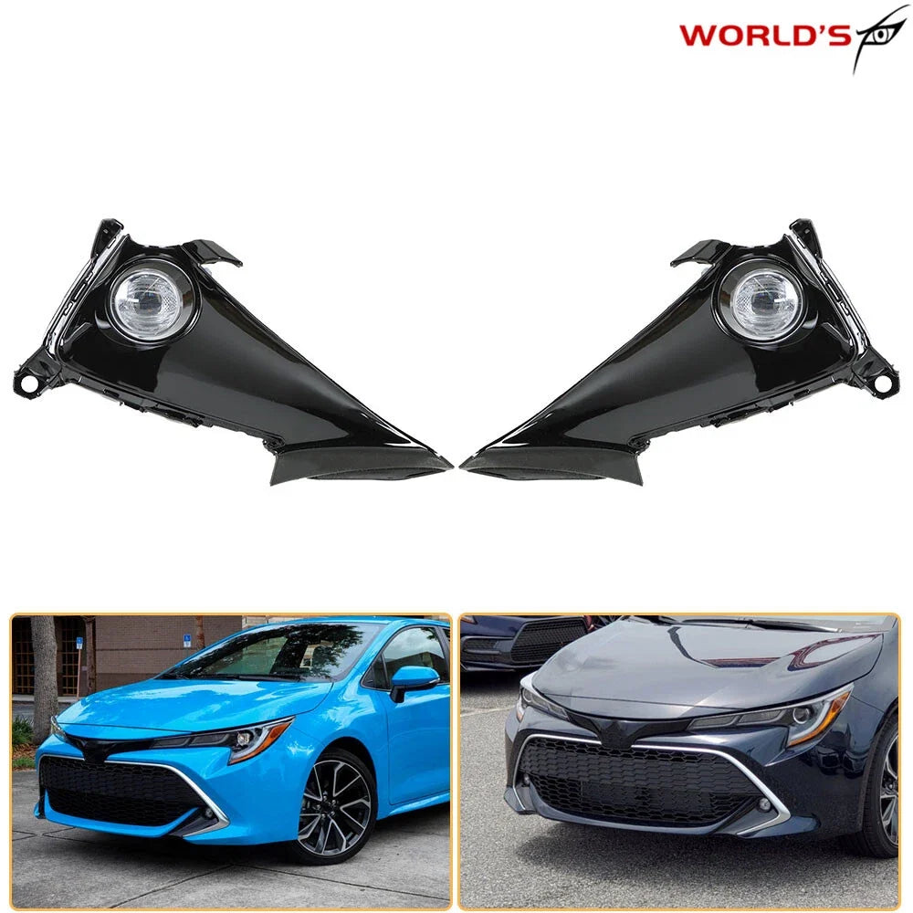 Clear LED Fog Lights for Toyota Corolla Hatchback (2019–2021)
