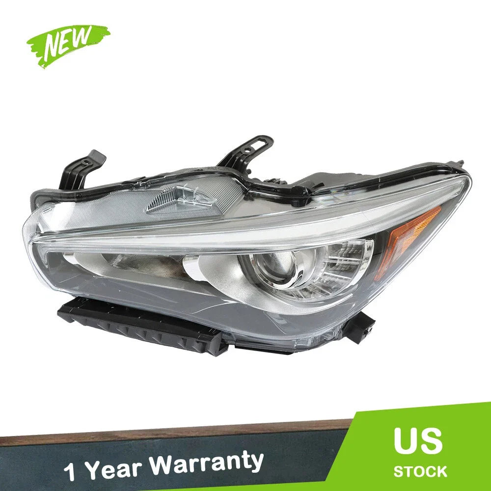 LED Headlight Assembly for Infiniti Q50 (2014–2017) Left/Driver Side