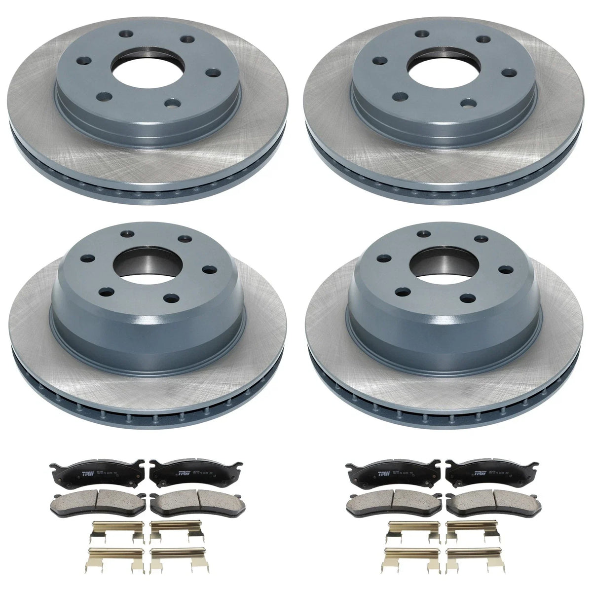 Disc Brake Rotors & Pads Set for GMC Sierra 1500 (2014-2018)