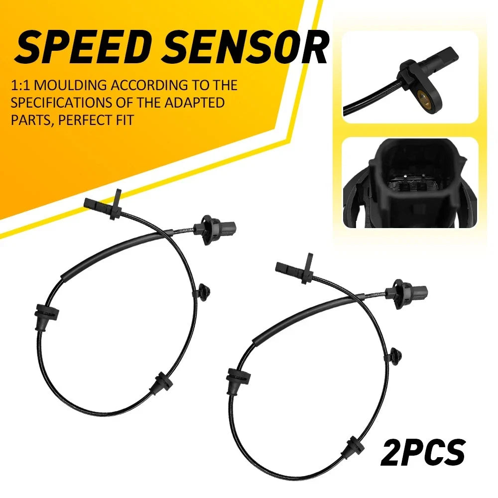 2X Front ABS Wheel Speed Sensor for Honda HR-V (2016–2022) 57455-T7A-003