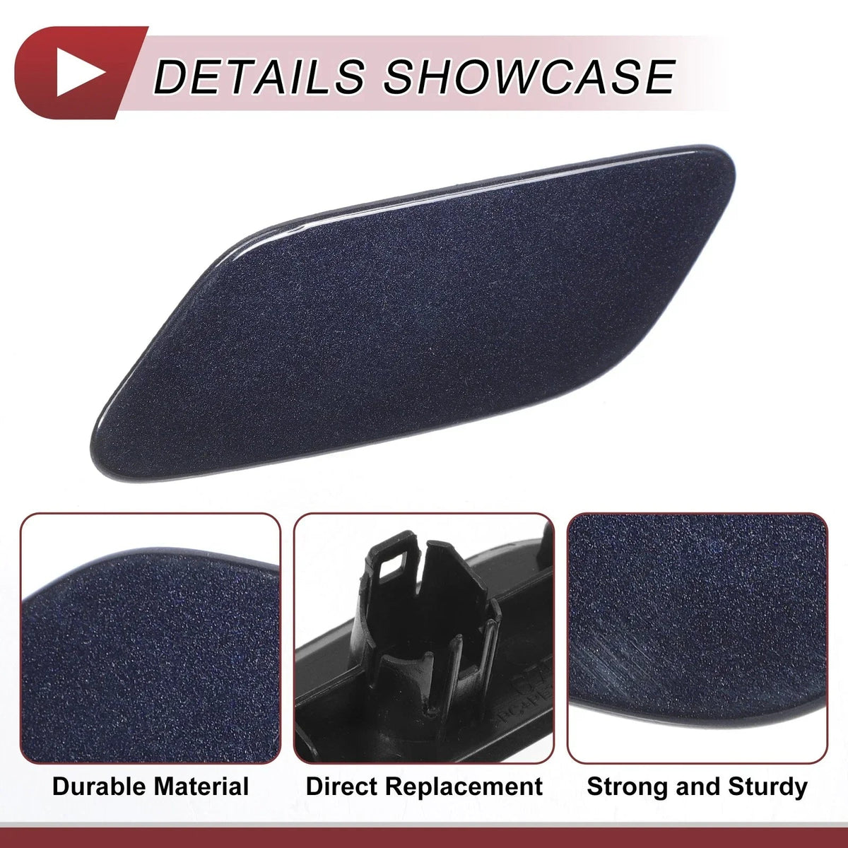 Blue Front Left Washer Nozzle Cover for Lexus RX350 2019-2022