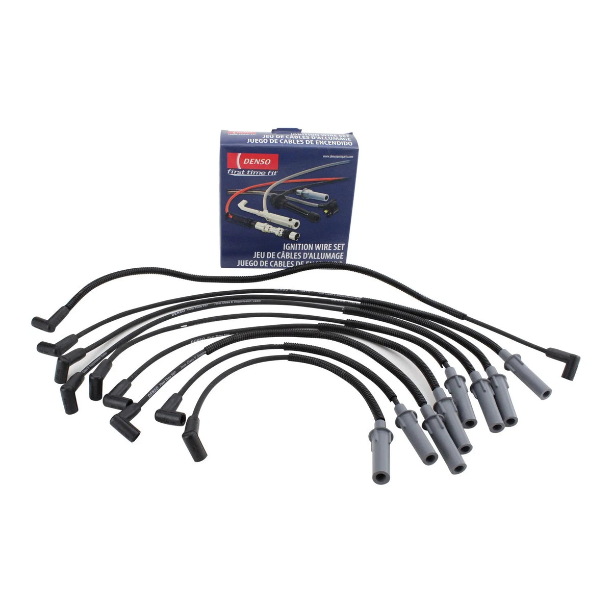 Spark Plug Wires Set of 4 for V8 Dakota Durango Ram 1500 1997-2004