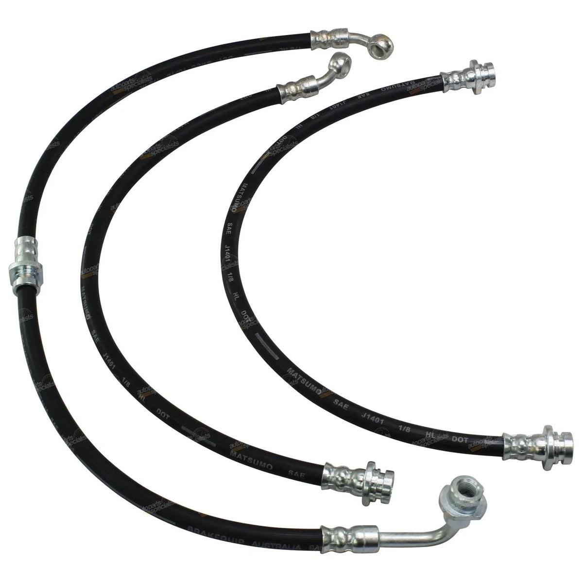 Brake Hose / Line Kit (Rubber) for Suzuki Jimny 1998-2017 - 2-3 Inch