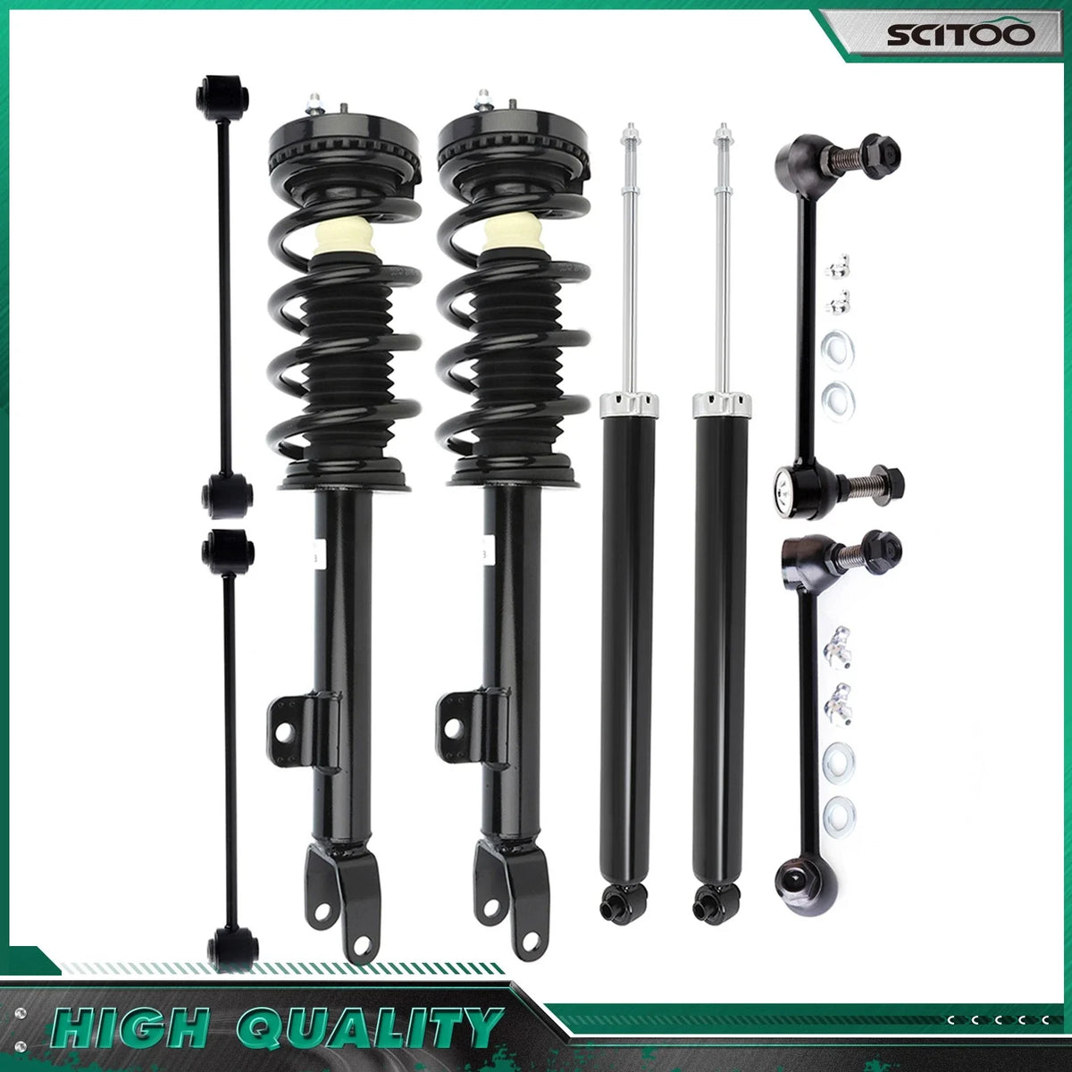 Complete Struts & Shocks Assembly for RWD Dodge Charger Challenger