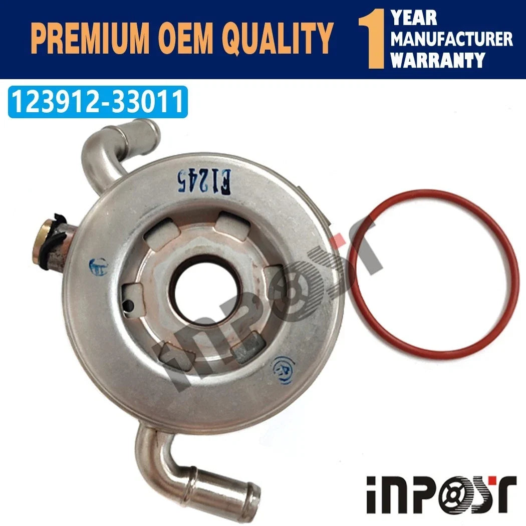 Oil Cooler 123912-33011 for Yanmar 4TNV106 4TNE106 Komatsu PC110R-1