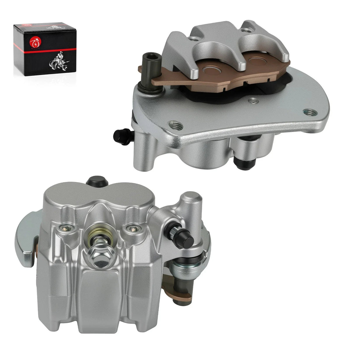 Brake Calipers Front Set of 2 for Can-Am Commander 800 1000 2011-2020 W/ Pads