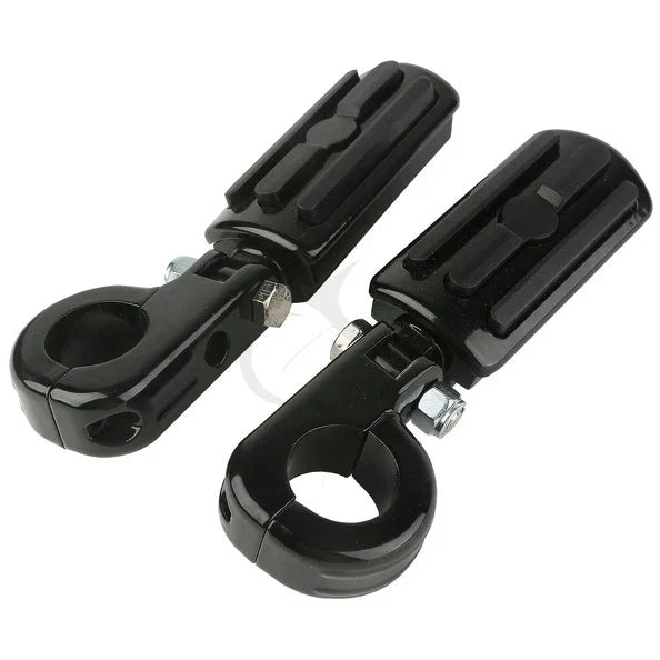 1.25" Highway Engine Guard Bar Foot Pegs for Harley Honda Yamaha (Fit)