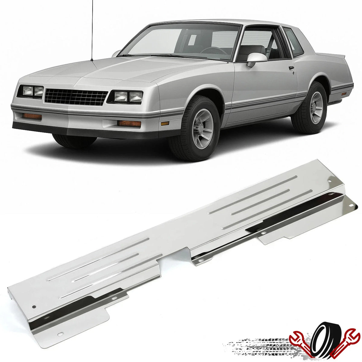 Stainless Steel Radiator Support for Regal Monte Carlo (1978–1988)