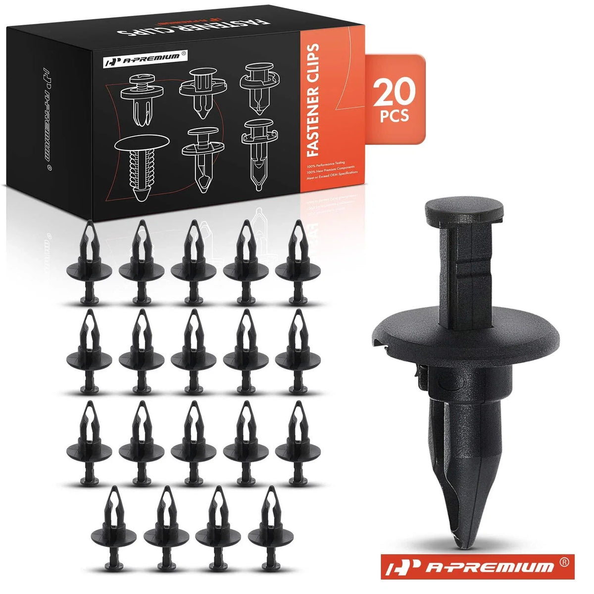 20Pcs Bumper Fascia Retainer Clips for Buick LaCrosse (2005–2016)