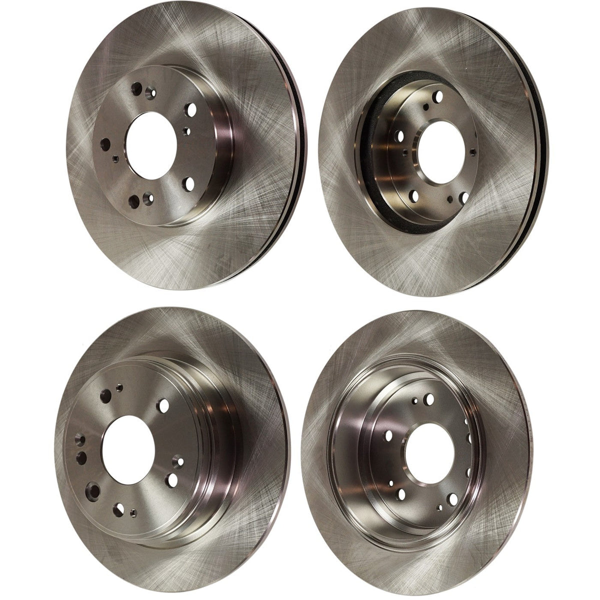 Front/Rear Brake Rotors Set for Honda CR-V 2002 to 2004
