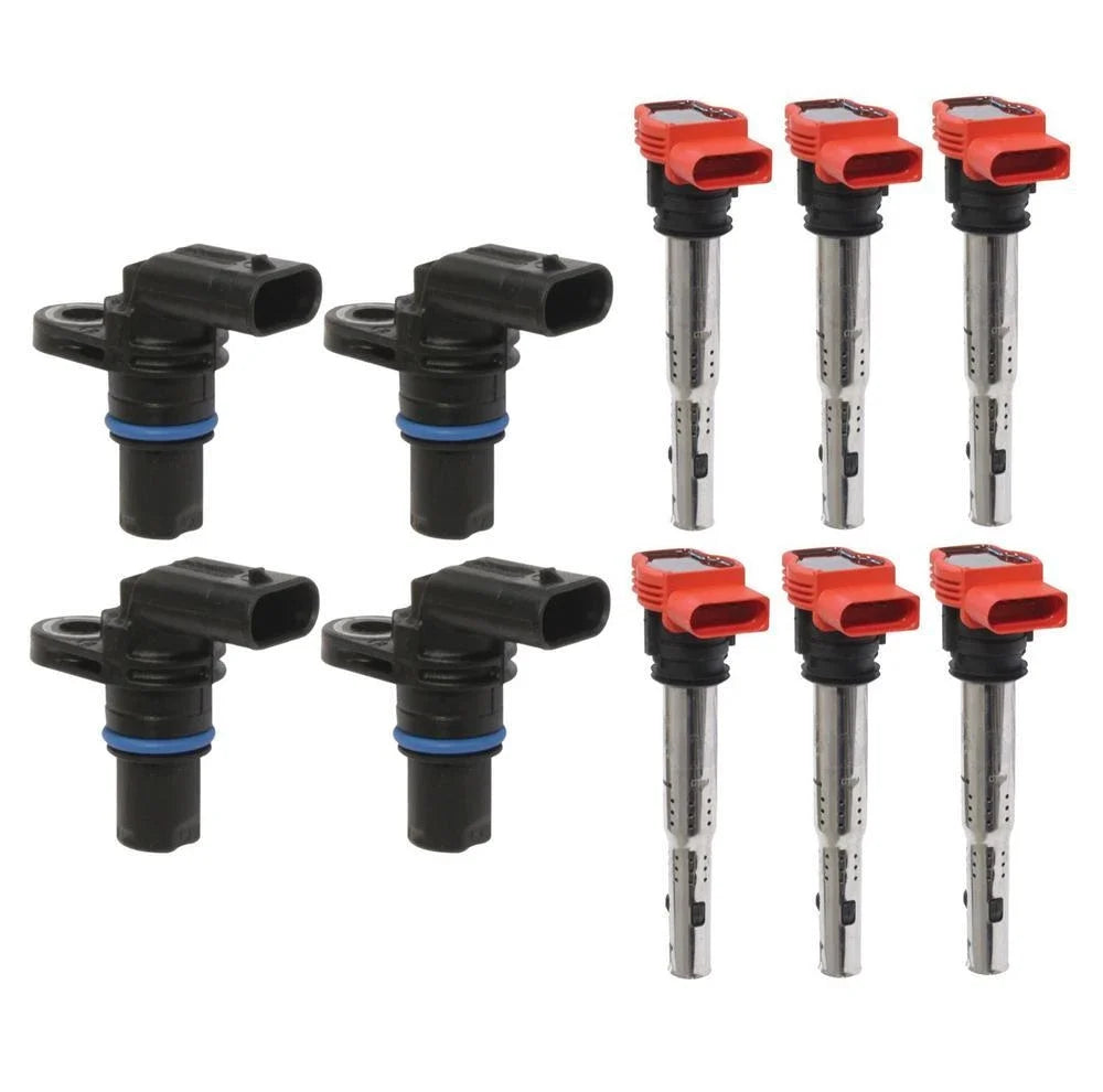 Crankshaft Position Sensor & Ignition Coils Kit for Audi A4 Quattro (2002–2008)
