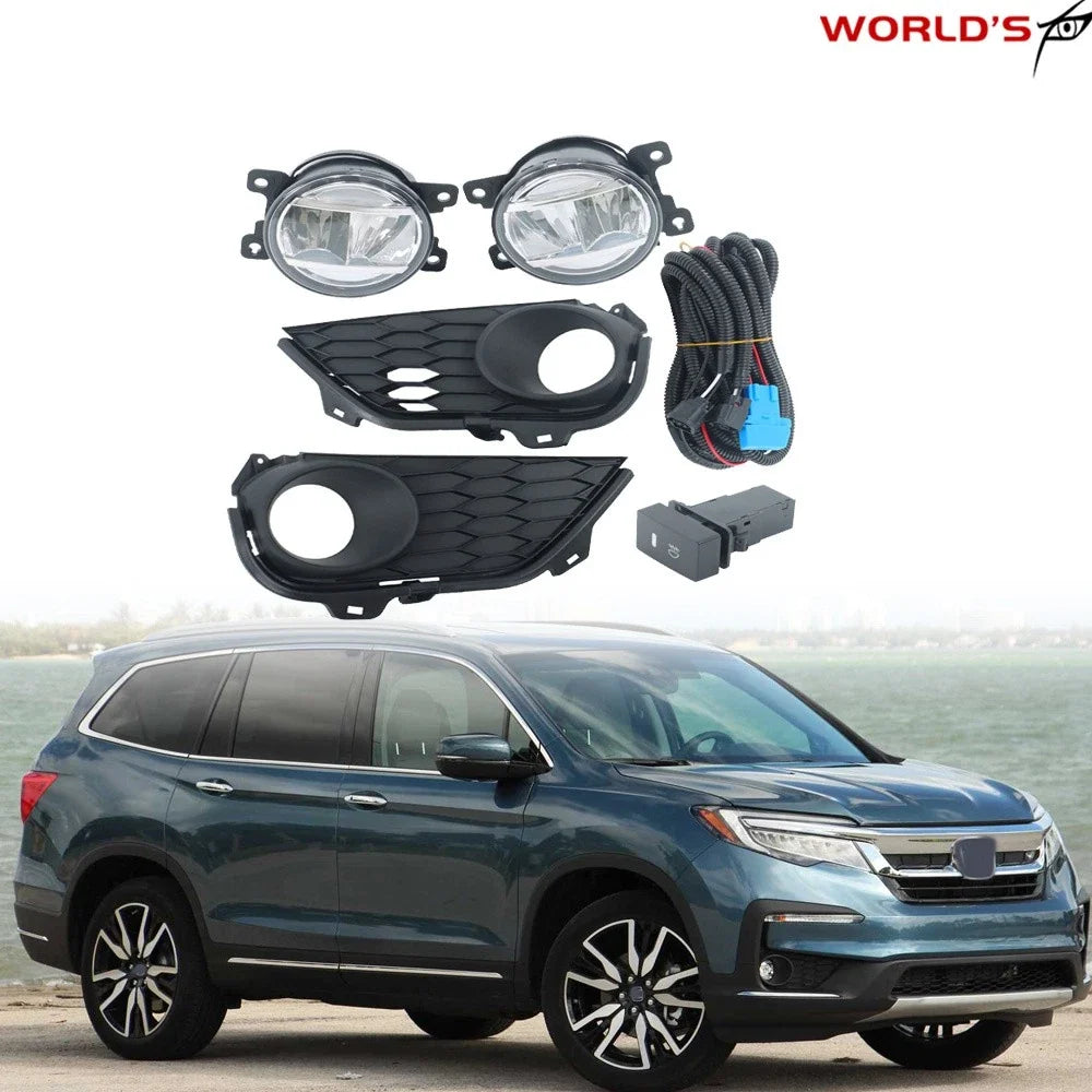2X LED Fog Lights for Honda Pilot (2019–2022)