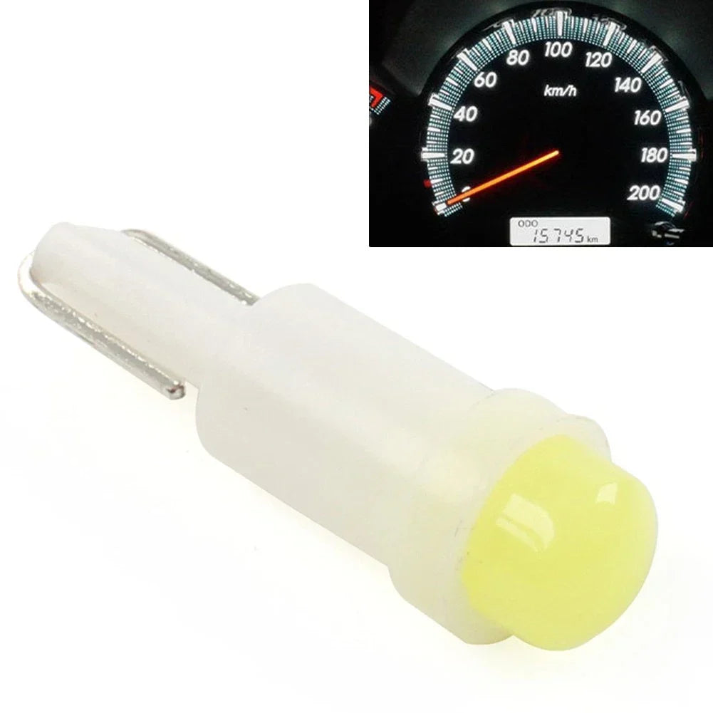 T5 1 SMD Indicator Light Bulbs for Dashboard Gauges in Cars (Various Years)