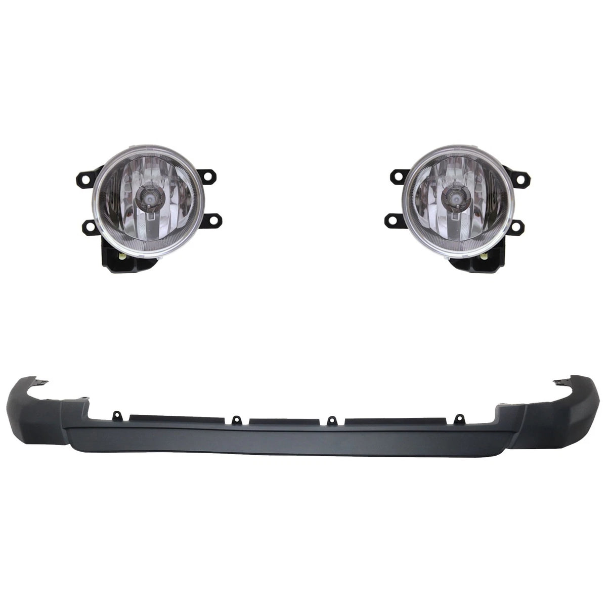 Fog Light Kit for Toyota RAV4 (2016–2018) Left Right Halogen Assembly CAPA LE
