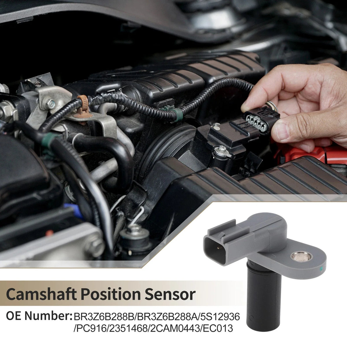 Camshaft Position Sensor BR3Z6B288B for Ford Mustang (2012–2018) V8 5.0L