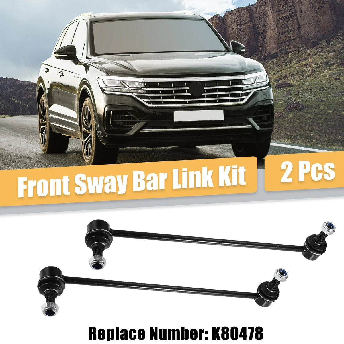 2pcs Sway Bar Links No.K80478 for Audi TT A3 (1998–2020)