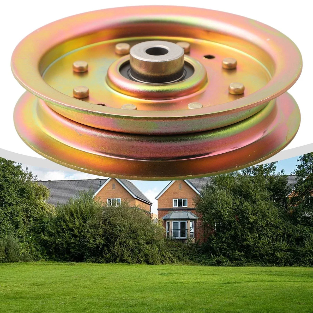 Flat Idler Pulley for (756-04129B, 753-08171)