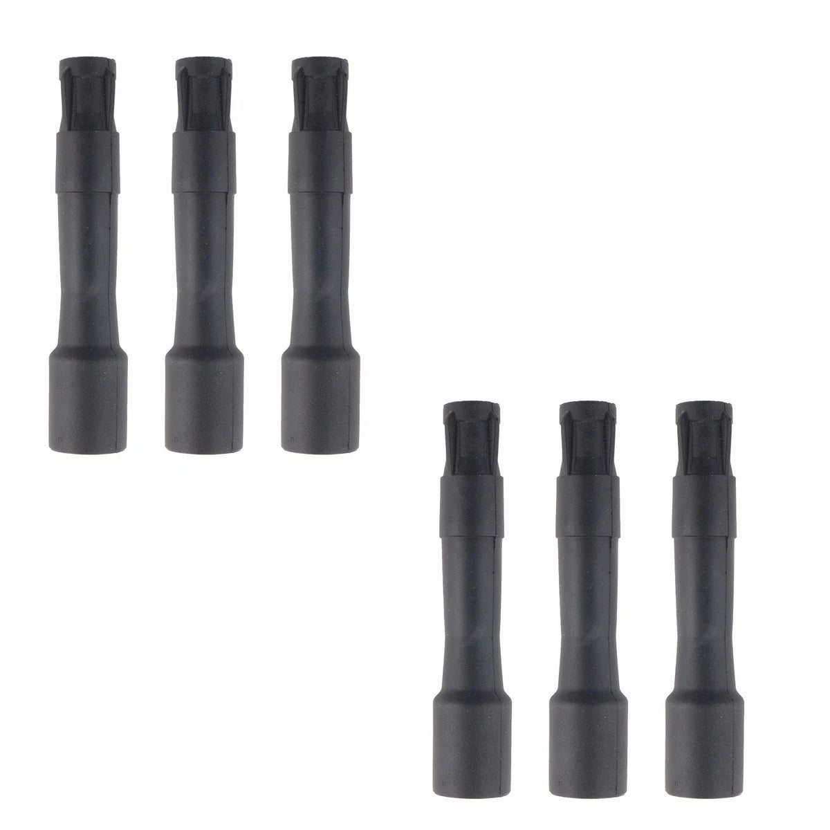 Set of 6 NGK Ignition Coil Boots for BMW E46 E36 323i 325i 328i (1998–2006)