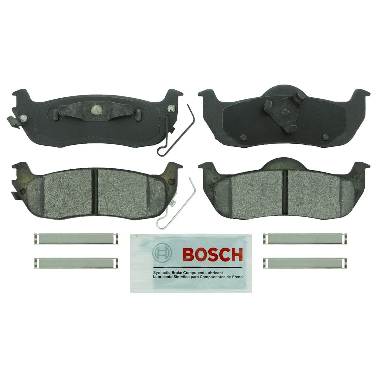 2-Piece Rear Brake Pads for Jeep QX56, Nissan Titan & Armada