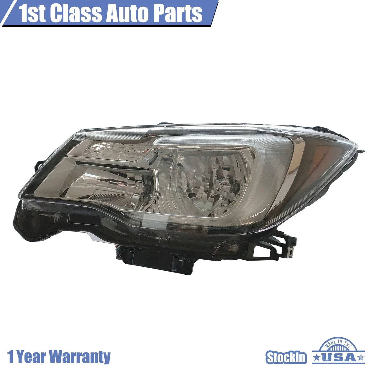 Halogen Headlight Lamp Assembly LH for Subaru Forester (2017–2018)