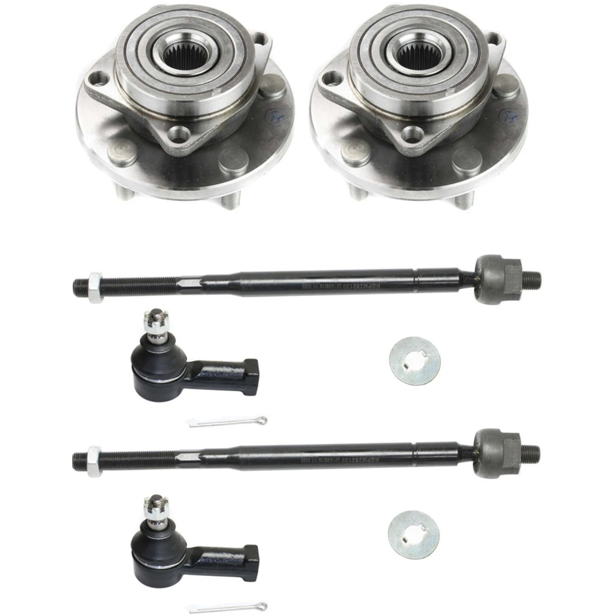 Set of 6 Suspension Kits for Front Driver & Passenger Side (MR103664, MR519046)