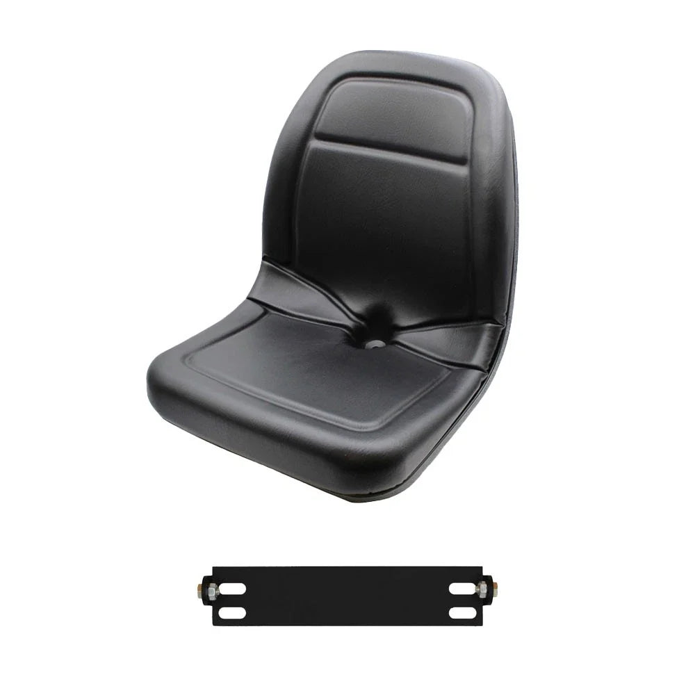 Black Seat with Bracket for John Deere (Replaces 4478301)