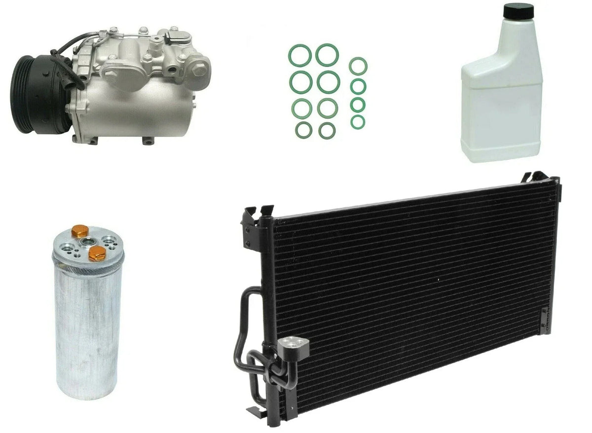 AC Compressor Kit with Condenser for Toyota Fortuner (2005–2015)