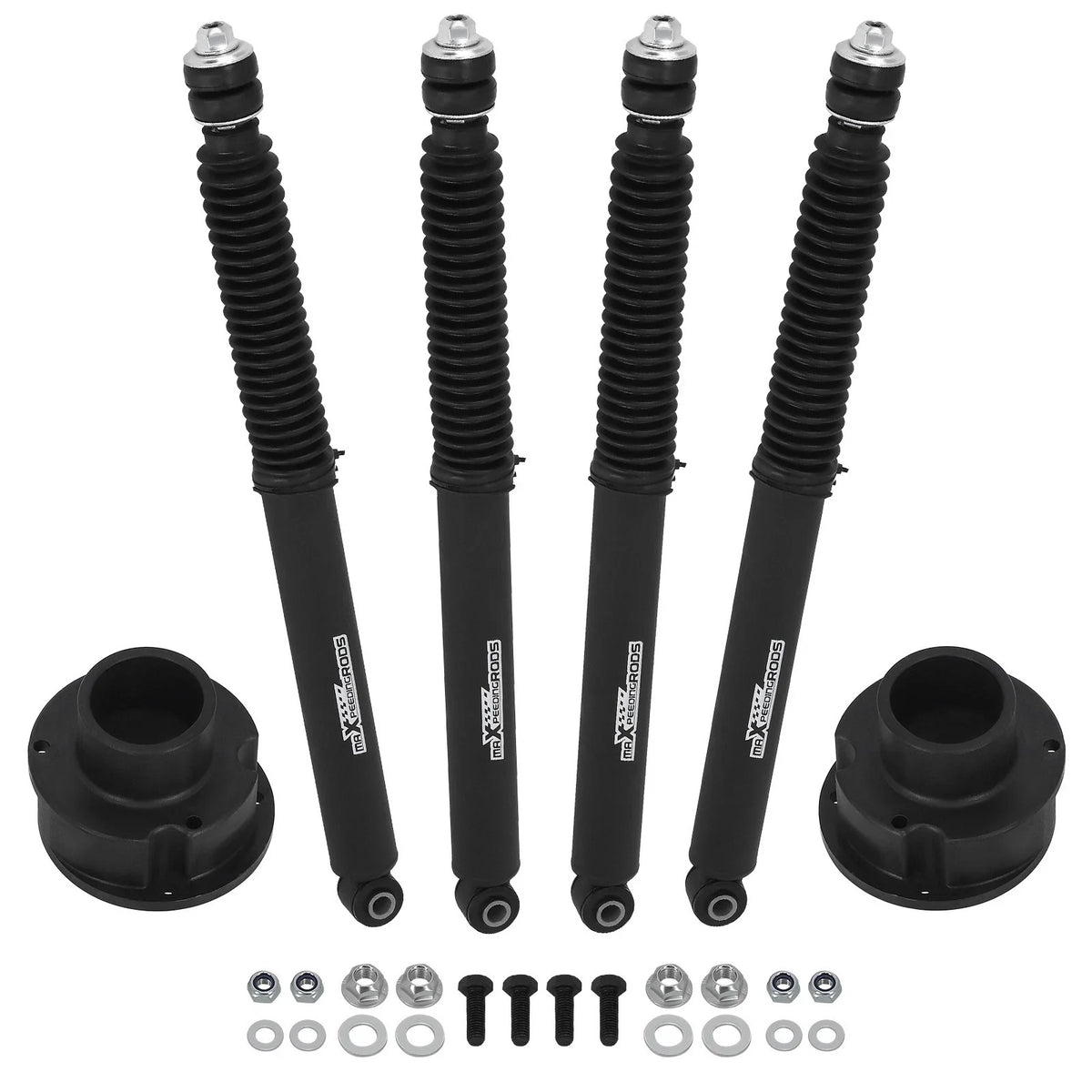 2.5" Coil Spacer Leveling Kit with Shocks for Ram 2500 3500 4WD 2014-2024