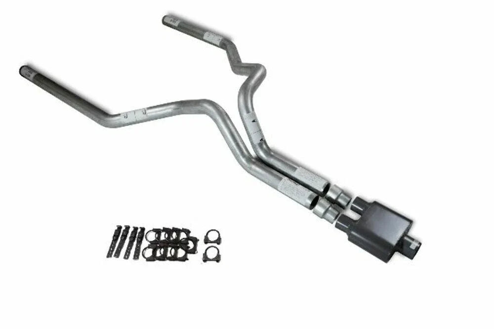 3" Dual Exhaust Kit for Dodge Ram 1500 (2019–2025) 1 Chamber Muffler