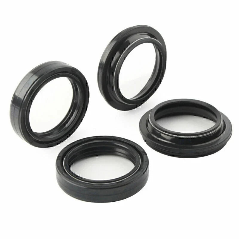 Set of 4 Fork Dust Oil Seals for Motorcycle